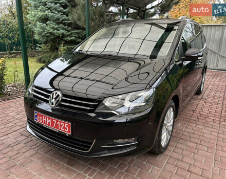 Черный Фольксваген Шаран, объемом двигателя 2 л и пробегом 111 тыс. км за 16700 $, фото 1 на Automoto.ua