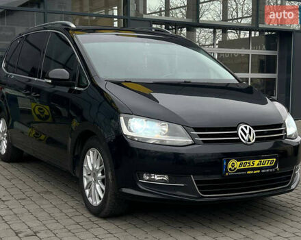 Черный Фольксваген Шаран, объемом двигателя 1.97 л и пробегом 285 тыс. км за 14700 $, фото 1 на Automoto.ua