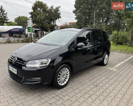 Черный Фольксваген Шаран, объемом двигателя 1.97 л и пробегом 236 тыс. км за 14500 $, фото 1 на Automoto.ua