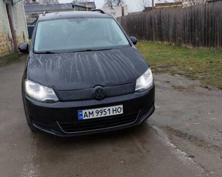 Чорний Фольксваген Шаран, об'ємом двигуна 1.97 л та пробігом 288 тис. км за 13800 $, фото 1 на Automoto.ua