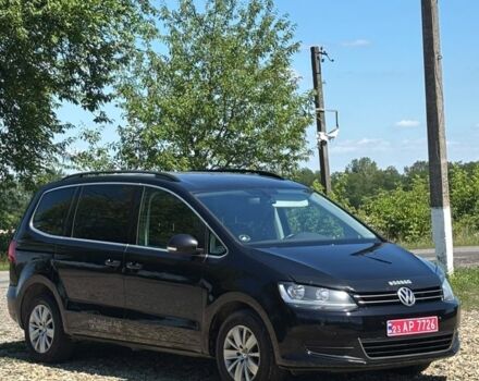 Черный Фольксваген Шаран, объемом двигателя 2 л и пробегом 280 тыс. км за 9817 $, фото 1 на Automoto.ua