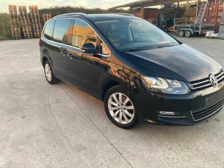 Черный Фольксваген Шаран, объемом двигателя 2 л и пробегом 83 тыс. км за 5900 $, фото 1 на Automoto.ua