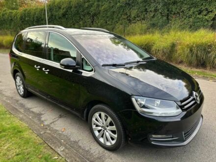 Черный Фольксваген Шаран, объемом двигателя 2 л и пробегом 89 тыс. км за 7300 $, фото 1 на Automoto.ua