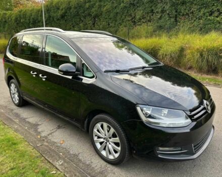 Черный Фольксваген Шаран, объемом двигателя 2 л и пробегом 89 тыс. км за 7300 $, фото 1 на Automoto.ua