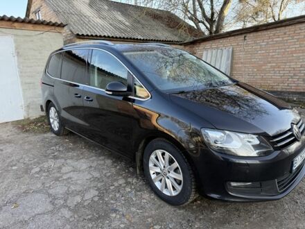 Черный Фольксваген Шаран, объемом двигателя 2 л и пробегом 432 тыс. км за 18300 $, фото 1 на Automoto.ua