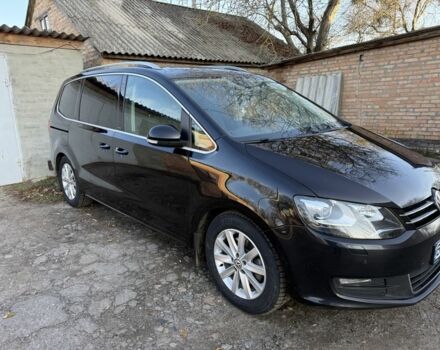 Черный Фольксваген Шаран, объемом двигателя 2 л и пробегом 432 тыс. км за 18300 $, фото 1 на Automoto.ua