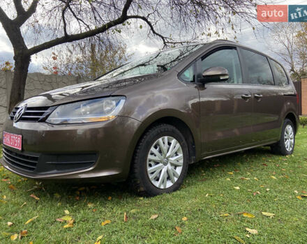 Коричневый Фольксваген Шаран, объемом двигателя 1.39 л и пробегом 198 тыс. км за 10800 $, фото 5 на Automoto.ua