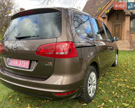 Коричневый Фольксваген Шаран, объемом двигателя 1.39 л и пробегом 198 тыс. км за 10800 $, фото 10 на Automoto.ua