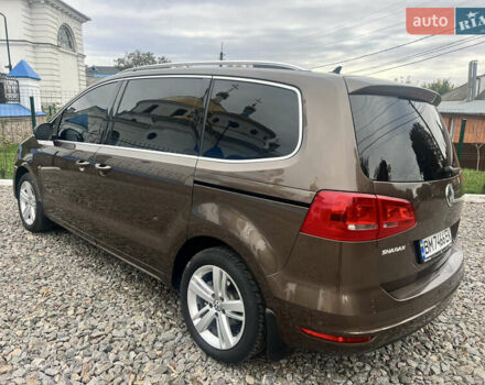 Коричневый Фольксваген Шаран, объемом двигателя 1.97 л и пробегом 322 тыс. км за 12400 $, фото 4 на Automoto.ua