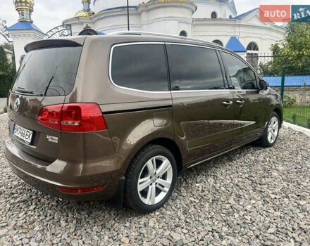 Коричневый Фольксваген Шаран, объемом двигателя 1.97 л и пробегом 322 тыс. км за 12400 $, фото 5 на Automoto.ua