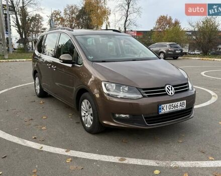 Коричневый Фольксваген Шаран, объемом двигателя 1.39 л и пробегом 250 тыс. км за 10600 $, фото 1 на Automoto.ua