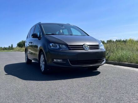 Коричневый Фольксваген Шаран, объемом двигателя 2 л и пробегом 84 тыс. км за 7100 $, фото 1 на Automoto.ua