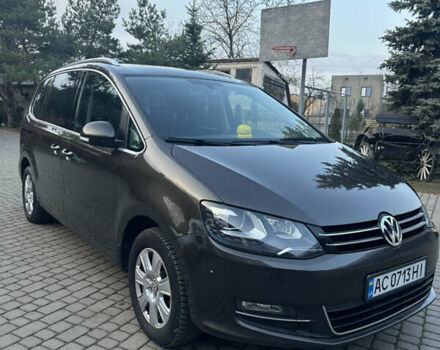 Коричневый Фольксваген Шаран, объемом двигателя 1.97 л и пробегом 343 тыс. км за 15500 $, фото 1 на Automoto.ua