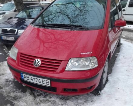 Червоний Фольксваген Шаран, об'ємом двигуна 1.9 л та пробігом 272 тис. км за 5500 $, фото 1 на Automoto.ua