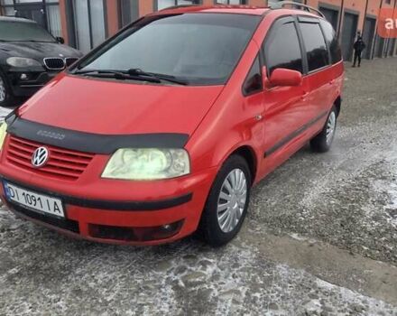 Красный Фольксваген Шаран, объемом двигателя 1.9 л и пробегом 261 тыс. км за 4100 $, фото 1 на Automoto.ua