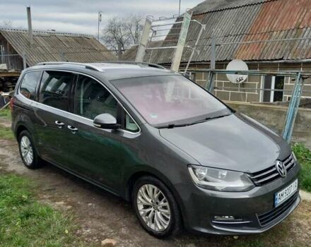 Сірий Фольксваген Шаран, об'ємом двигуна 2 л та пробігом 215 тис. км за 15750 $, фото 5 на Automoto.ua