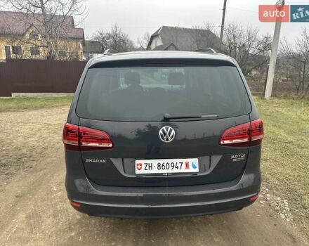 Сірий Фольксваген Шаран, об'ємом двигуна 1.97 л та пробігом 210 тис. км за 18500 $, фото 3 на Automoto.ua