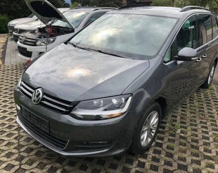 Серый Фольксваген Шаран, объемом двигателя 2 л и пробегом 150 тыс. км за 7000 $, фото 21 на Automoto.ua