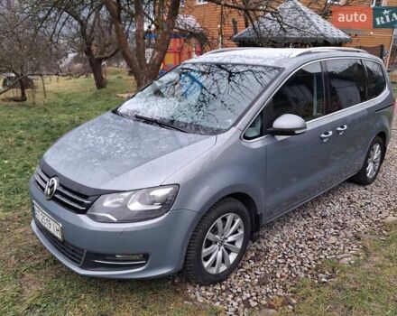 Серый Фольксваген Шаран, объемом двигателя 2 л и пробегом 244 тыс. км за 13700 $, фото 1 на Automoto.ua