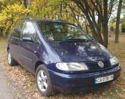 Фольксваген Шаран 1999 в Черкассах на Automoto.ua Синий Фольксваген Шаран, объемом двигателя 1.9 л и пробегом 379 тыс. км за 4200 $, фото 1 на Automoto.ua