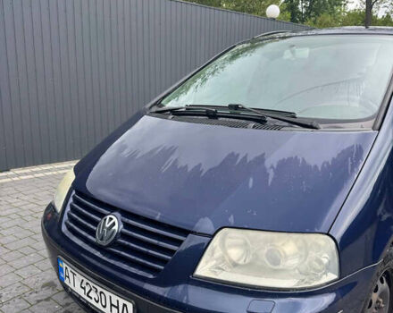 Синий Фольксваген Шаран, объемом двигателя 1.9 л и пробегом 338 тыс. км за 5100 $, фото 16 на Automoto.ua