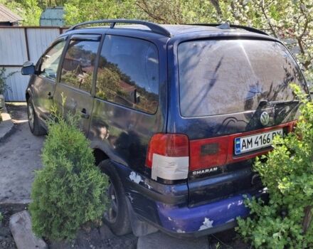 Синий Фольксваген Шаран, объемом двигателя 2 л и пробегом 281 тыс. км за 2700 $, фото 4 на Automoto.ua