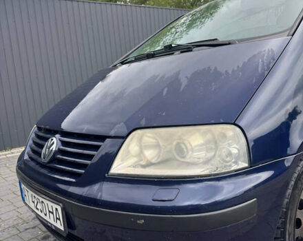 Синий Фольксваген Шаран, объемом двигателя 1.9 л и пробегом 338 тыс. км за 5100 $, фото 15 на Automoto.ua