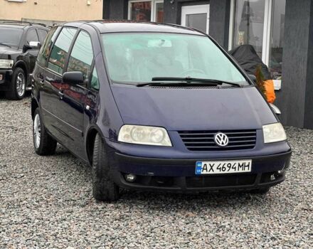 Синий Фольксваген Шаран, объемом двигателя 1.9 л и пробегом 280 тыс. км за 3000 $, фото 3 на Automoto.ua