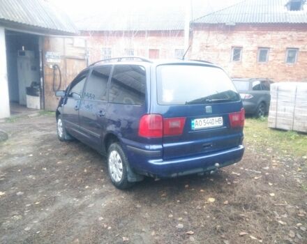 Синий Фольксваген Шаран, объемом двигателя 1.9 л и пробегом 400 тыс. км за 3350 $, фото 1 на Automoto.ua