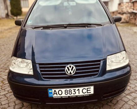 Синий Фольксваген Шаран, объемом двигателя 2 л и пробегом 265 тыс. км за 5150 $, фото 8 на Automoto.ua