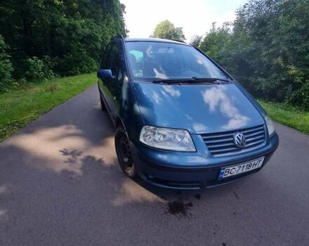 Синий Фольксваген Шаран, объемом двигателя 1.9 л и пробегом 406 тыс. км за 2599 $, фото 1 на Automoto.ua