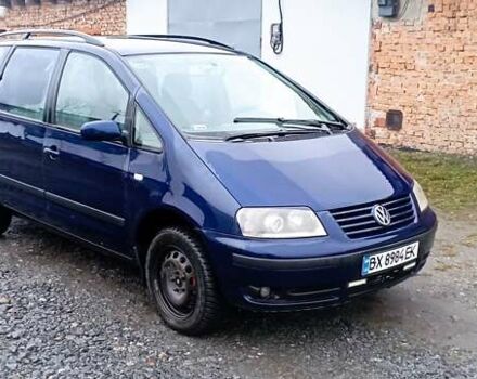 Синий Фольксваген Шаран, объемом двигателя 1.9 л и пробегом 377 тыс. км за 2800 $, фото 5 на Automoto.ua