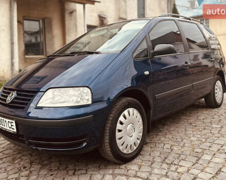 Синий Фольксваген Шаран, объемом двигателя 2 л и пробегом 265 тыс. км за 5150 $, фото 10 на Automoto.ua