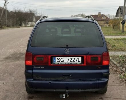 Синий Фольксваген Шаран, объемом двигателя 1.9 л и пробегом 320 тыс. км за 1699 $, фото 4 на Automoto.ua