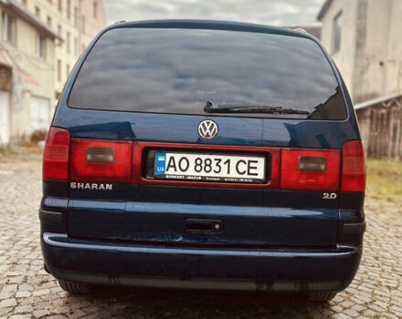 Синий Фольксваген Шаран, объемом двигателя 2 л и пробегом 265 тыс. км за 5150 $, фото 3 на Automoto.ua
