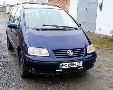 Синий Фольксваген Шаран, объемом двигателя 1.9 л и пробегом 377 тыс. км за 2800 $, фото 6 на Automoto.ua