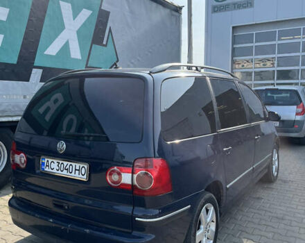 Синий Фольксваген Шаран, объемом двигателя 1.9 л и пробегом 388 тыс. км за 6700 $, фото 2 на Automoto.ua