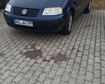 Синий Фольксваген Шаран, объемом двигателя 1.9 л и пробегом 245 тыс. км за 3000 $, фото 6 на Automoto.ua