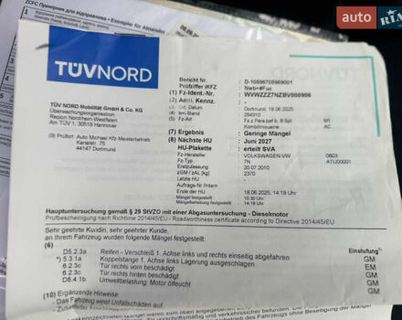 Синій Фольксваген Шаран, об'ємом двигуна 2 л та пробігом 260 тис. км за 13800 $, фото 48 на Automoto.ua