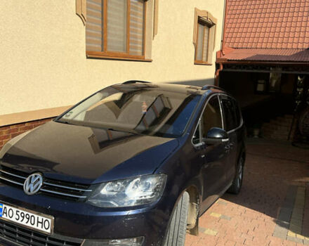 Синий Фольксваген Шаран, объемом двигателя 2 л и пробегом 311 тыс. км за 11500 $, фото 2 на Automoto.ua