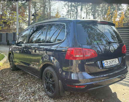 Синий Фольксваген Шаран, объемом двигателя 2 л и пробегом 188 тыс. км за 16700 $, фото 5 на Automoto.ua