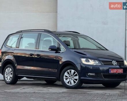 Синий Фольксваген Шаран, объемом двигателя 2 л и пробегом 270 тыс. км за 15900 $, фото 1 на Automoto.ua