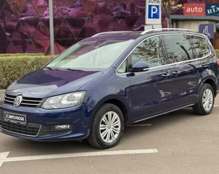 Синий Фольксваген Шаран, объемом двигателя 1.97 л и пробегом 191 тыс. км за 21990 $, фото 2 на Automoto.ua
