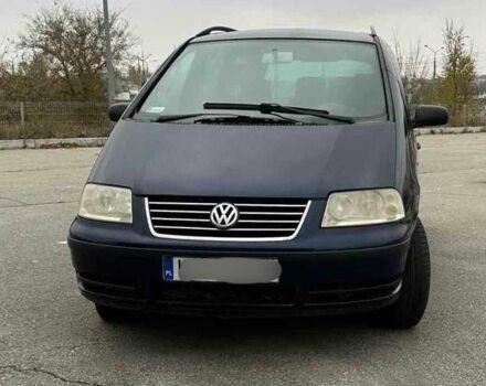Синий Фольксваген Шаран, объемом двигателя 1.9 л и пробегом 290 тыс. км за 2600 $, фото 6 на Automoto.ua