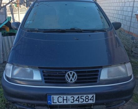 Синій Фольксваген Шаран, об'ємом двигуна 1.9 л та пробігом 383 тис. км за 1500 $, фото 1 на Automoto.ua