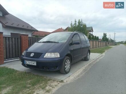 Фольксваген Шаран 2000 в Яворове на Automoto.ua Синий Фольксваген Шаран, объемом двигателя 1.9 л и пробегом 408 тыс. км за 4000 $, фото 1 на Automoto.ua