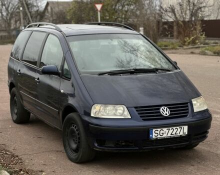 Синий Фольксваген Шаран, объемом двигателя 1.9 л и пробегом 320 тыс. км за 1699 $, фото 1 на Automoto.ua