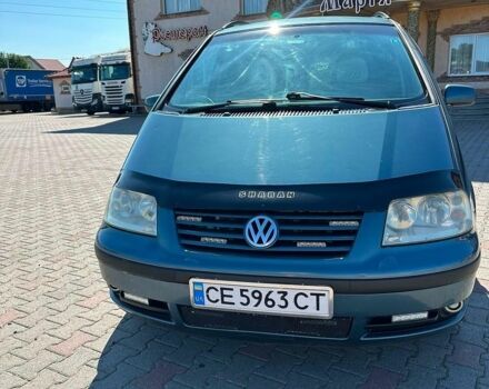 Синий Фольксваген Шаран, объемом двигателя 1.9 л и пробегом 400 тыс. км за 4100 $, фото 1 на Automoto.ua