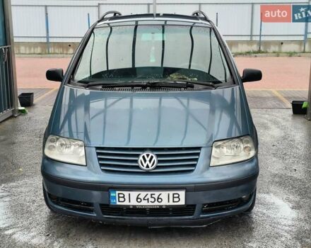 Синій Фольксваген Шаран, об'ємом двигуна 1.9 л та пробігом 342 тис. км за 4200 $, фото 1 на Automoto.ua