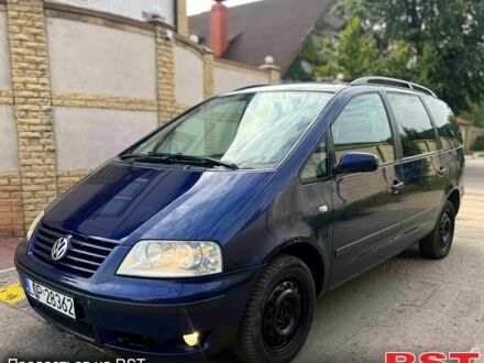 Фольксваген Шаран 2005 в Харькове на Automoto.ua Синий Фольксваген Шаран, объемом двигателя 1.9 л и пробегом 232 тыс. км за 2600 $, фото 1 на Automoto.ua